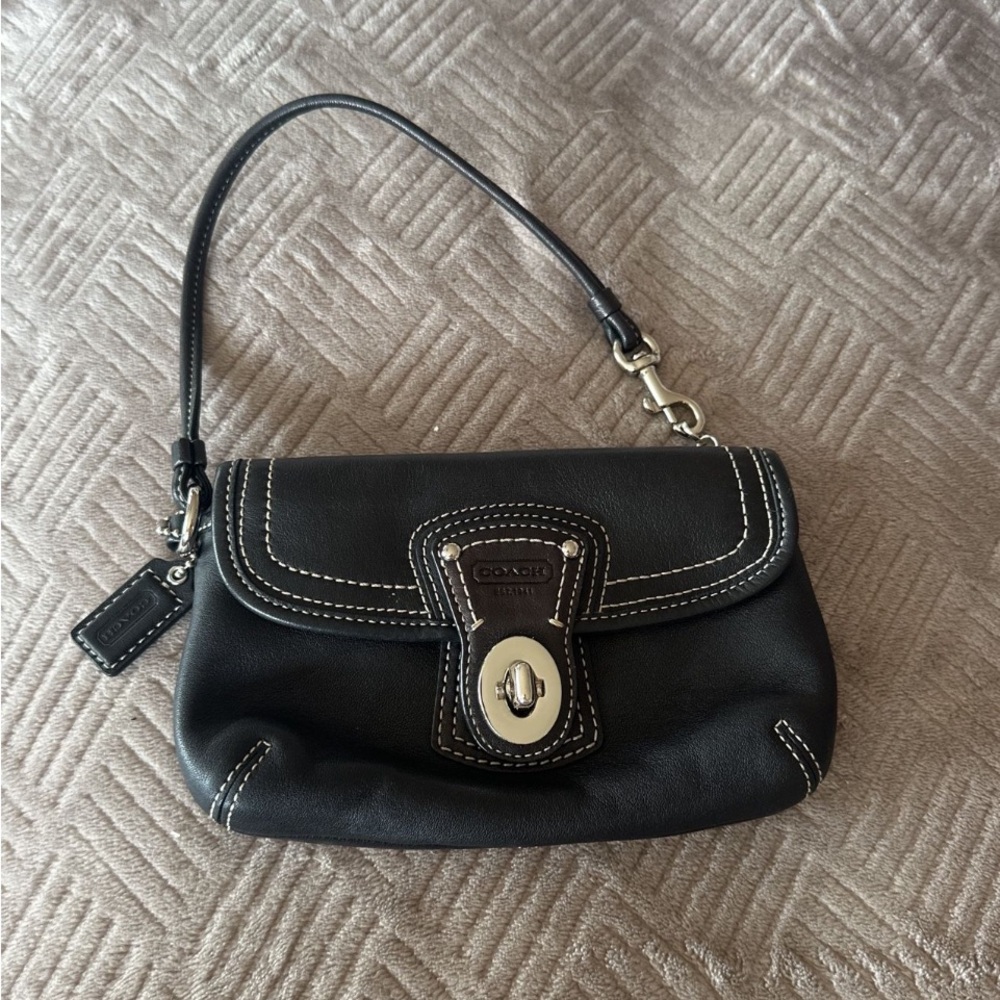 Vintage Coach wristlet